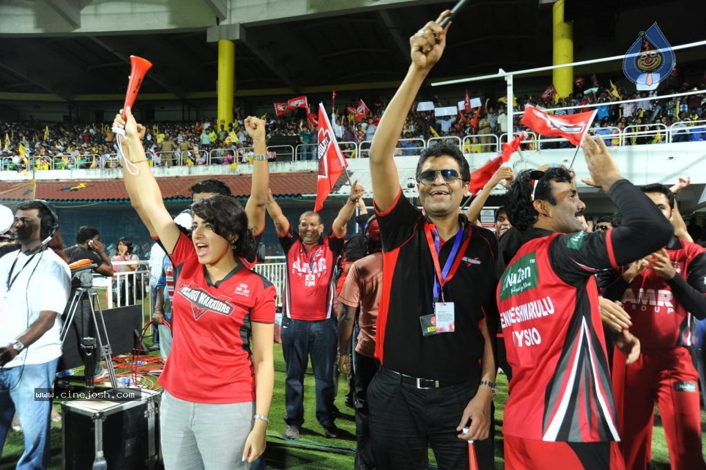 Chennai Rhinos VS Telugu Warriors  Semi Final Match - 13 / 96 photos