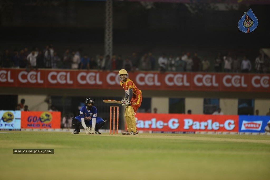 Telugu Warriors Vs Karnataka Bulldozers Match Stills - 36 / 190 photos