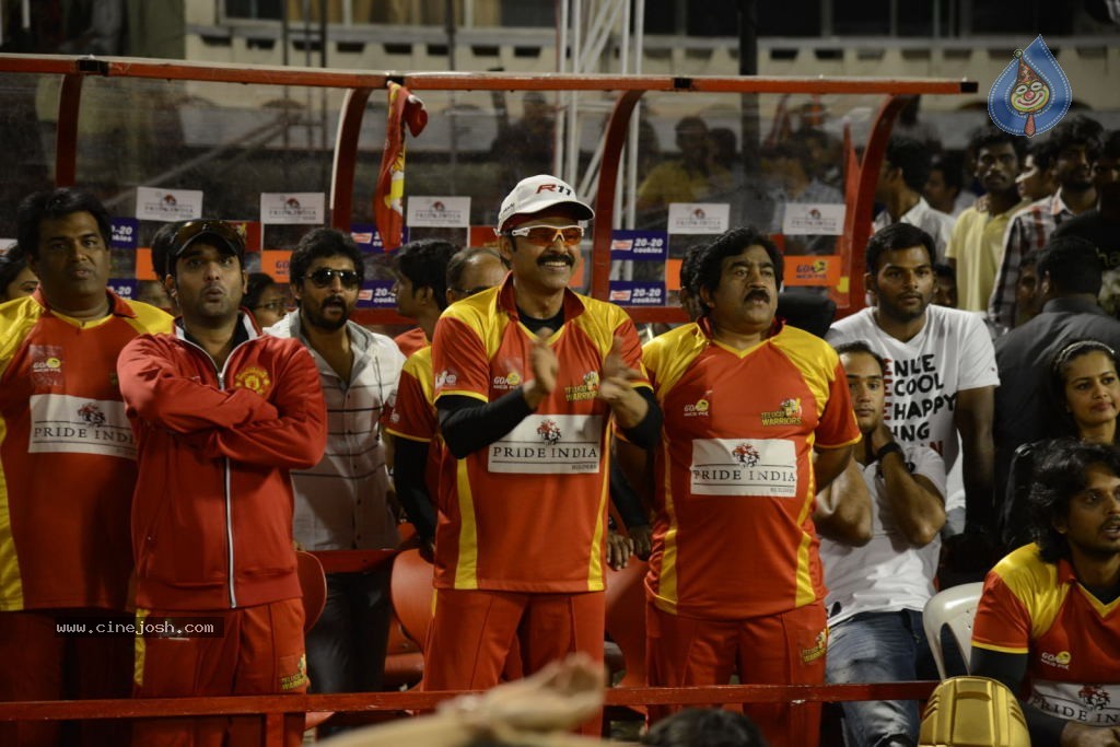 Telugu Warriors Vs Karnataka Bulldozers Match Stills - 145 / 190 photos