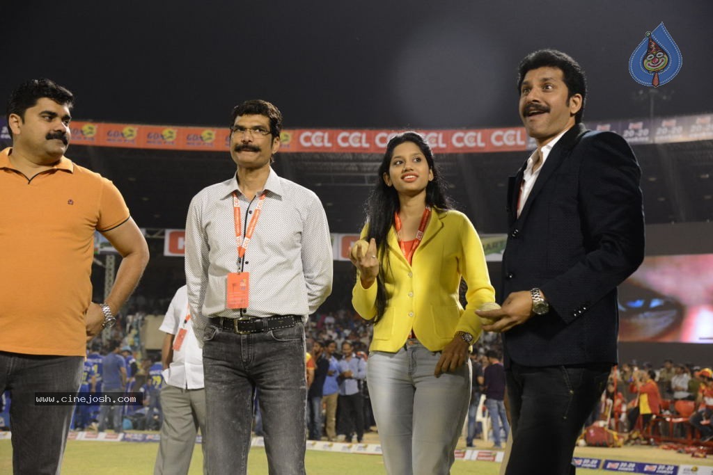 Telugu Warriors Vs Karnataka Bulldozers Match Stills - 151 / 190 photos