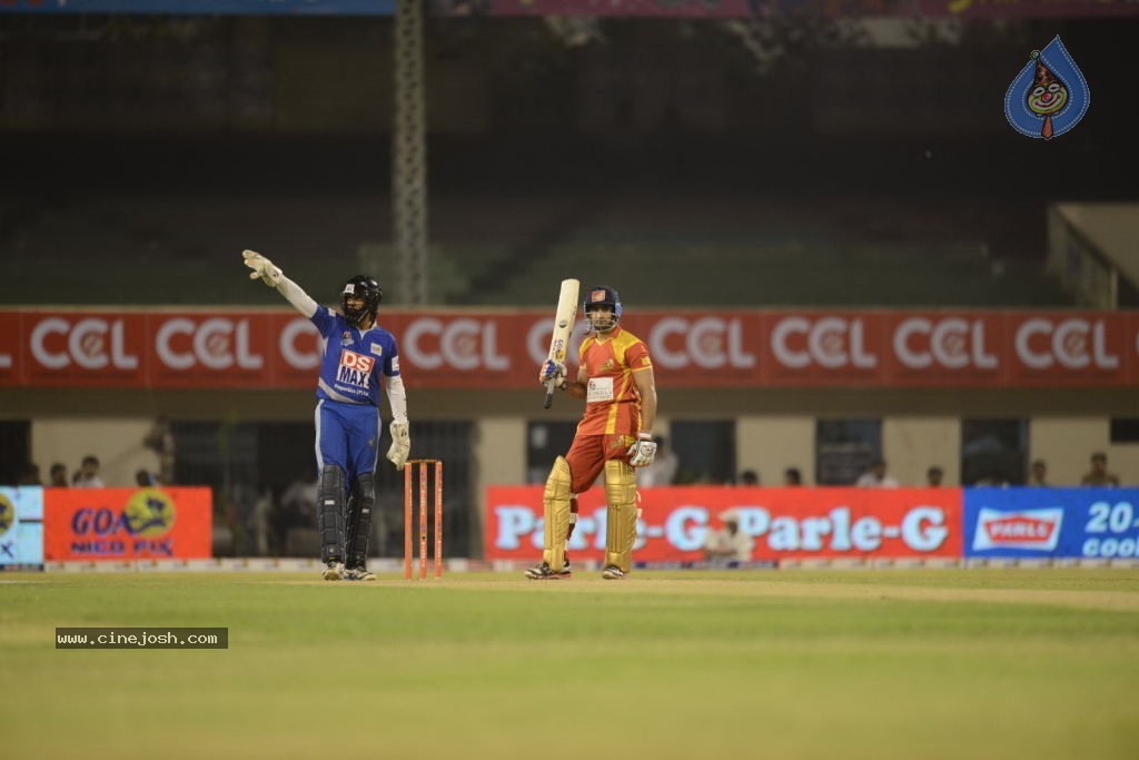 Telugu Warriors Vs Karnataka Bulldozers Match Stills - 166 / 190 photos