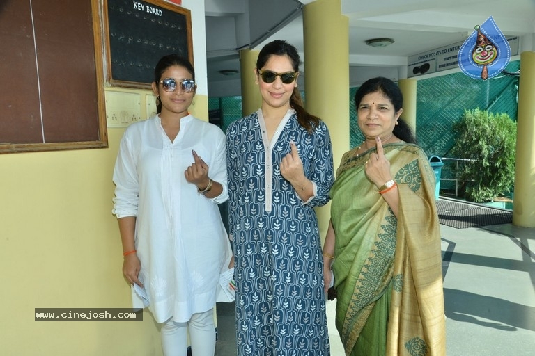 Tollywood Celebrities Cast Their Vote - 1 / 61 photos