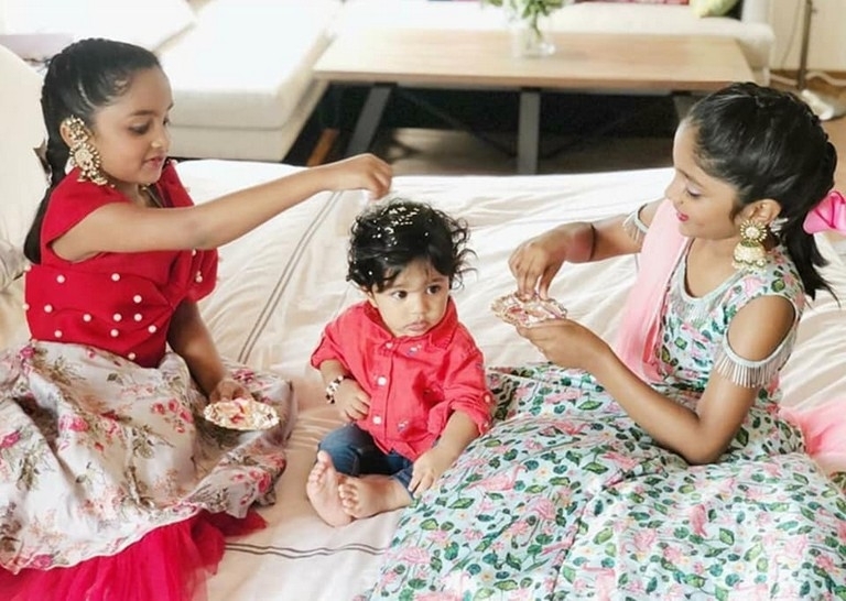 Tollywood Celebrities Celebrating Raksha Bandhan - 10 / 13 photos