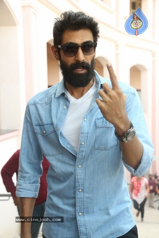 Tollywood Stars Cast their Votes 2018 - 35 / 103 photos