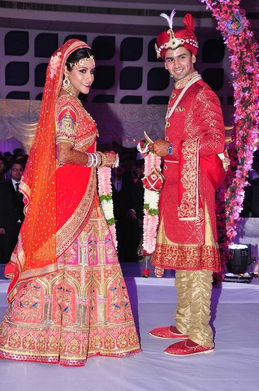 Trupthi and Ankit Wedding Reception - 3 / 57 photos