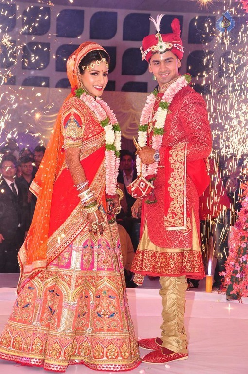 Trupthi and Ankit Wedding Reception - 11 / 57 photos