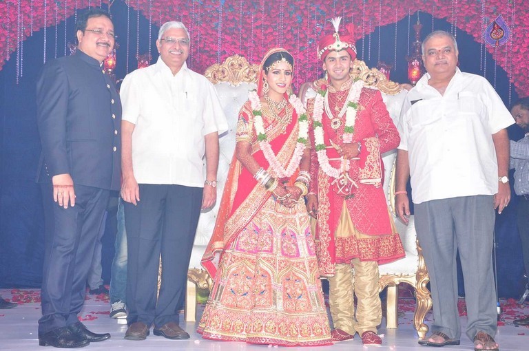 Trupthi and Ankit Wedding Reception - 28 / 57 photos