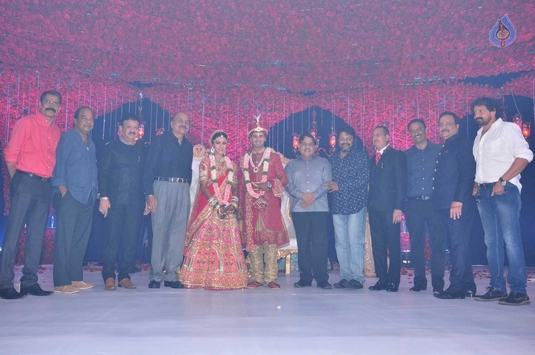 Trupthi and Ankit Wedding Reception - 33 / 57 photos