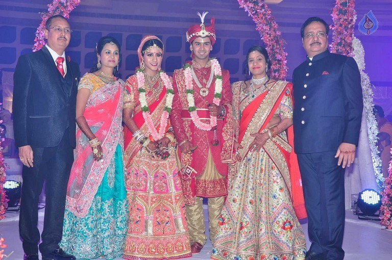 Trupthi and Ankit Wedding Reception - 36 / 57 photos