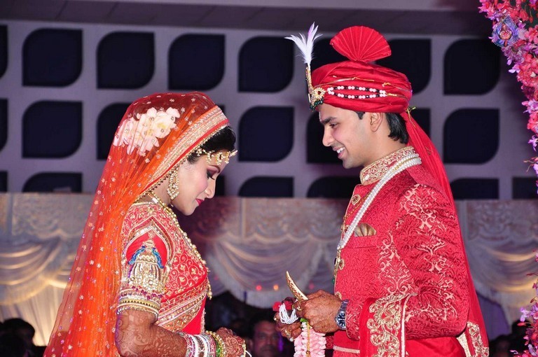 Trupthi and Ankit Wedding Reception - 48 / 57 photos