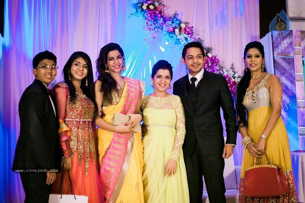 TV Anchor DD and Srikanth Wedding Reception - 21 / 25 photos