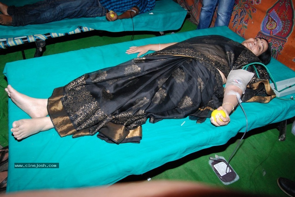 TV Artist Madhu Sudhan Blood n Food Donation Camp - 20 / 69 photos