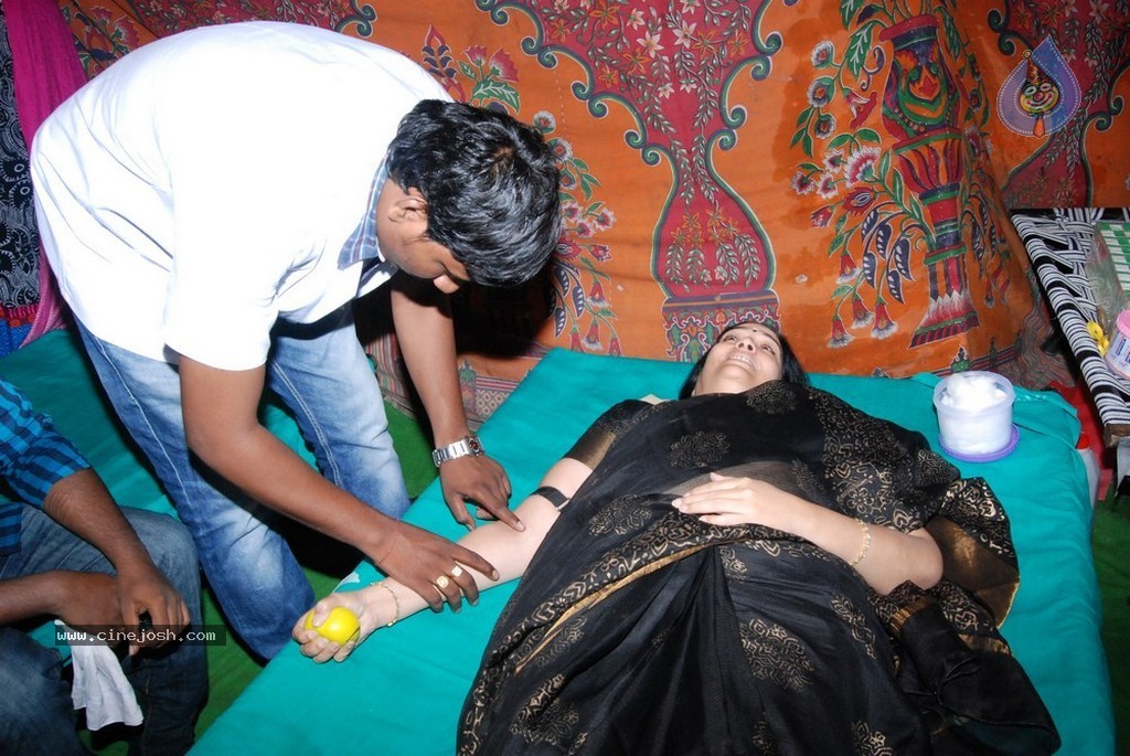 TV Artist Madhu Sudhan Blood n Food Donation Camp - 57 / 69 photos