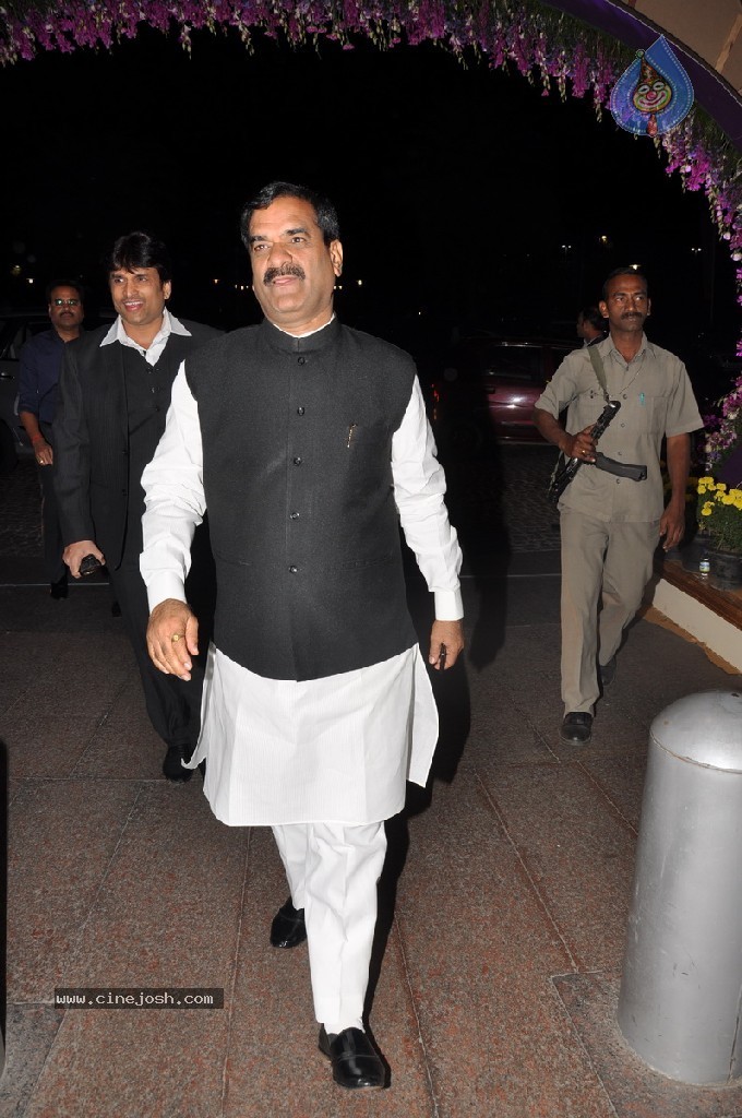 Vaartha MD Girish Sanghi Son Wedding Reception - 10 / 150 photos