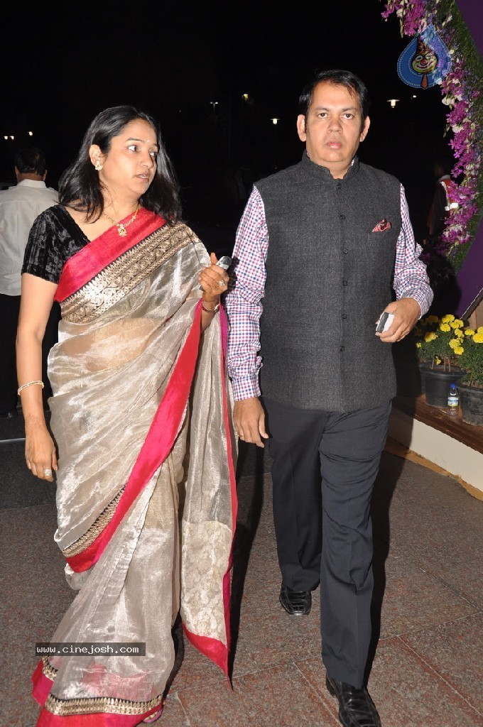 Vaartha MD Girish Sanghi Son Wedding Reception - 44 / 150 photos