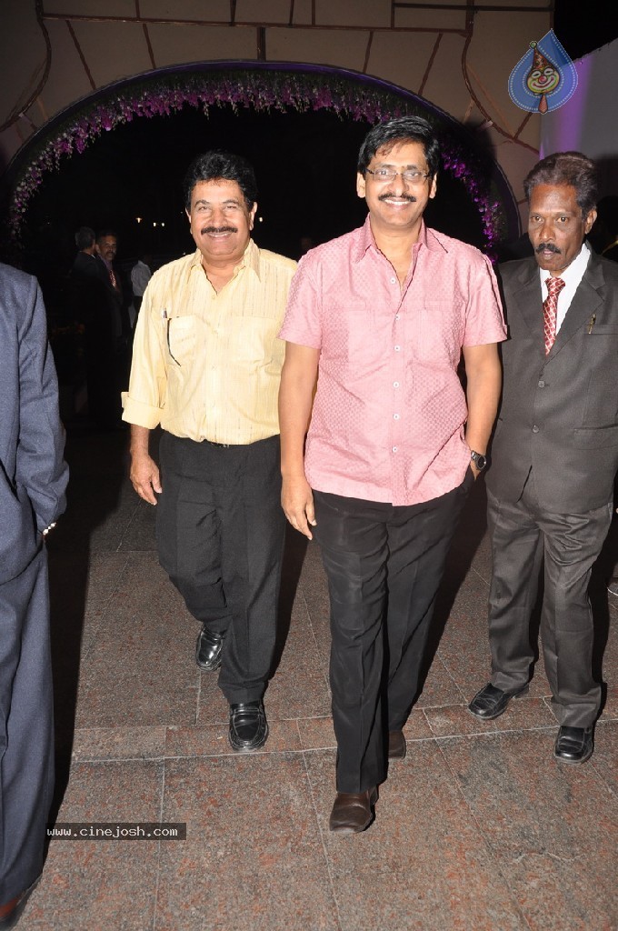 Vaartha MD Girish Sanghi Son Wedding Reception - 46 / 150 photos