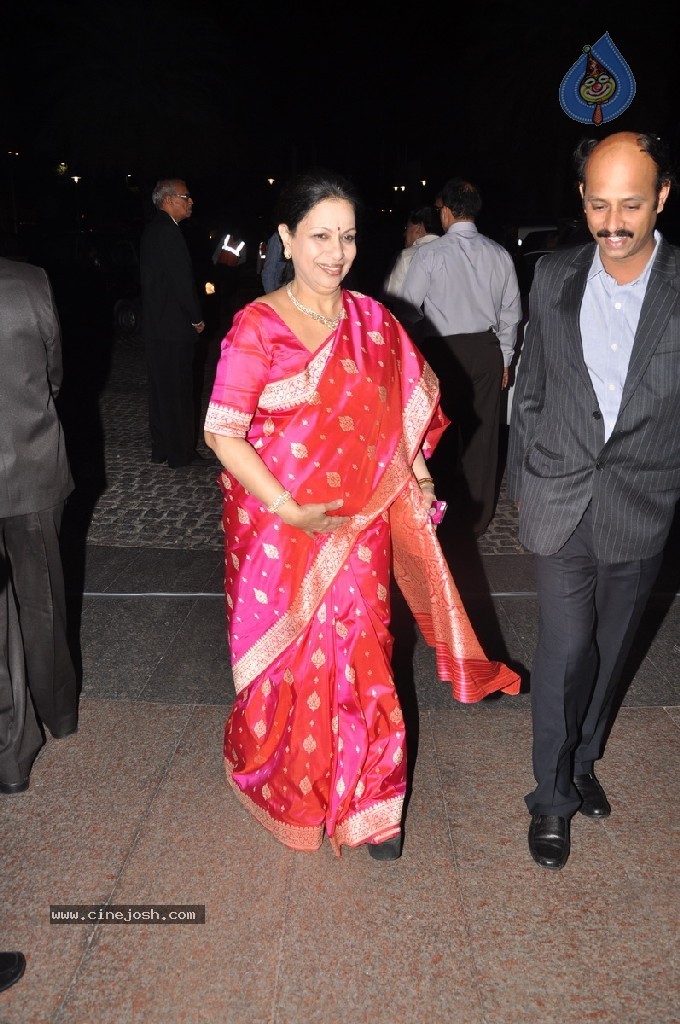 Vaartha MD Girish Sanghi Son Wedding Reception - 50 / 150 photos