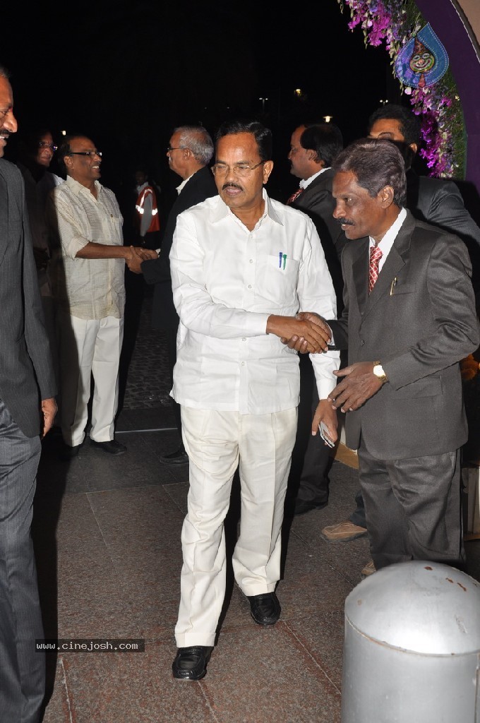 Vaartha MD Girish Sanghi Son Wedding Reception - 70 / 150 photos