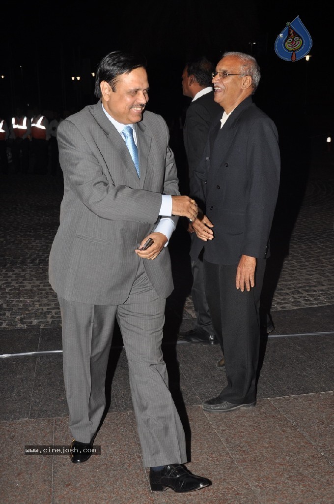 Vaartha MD Girish Sanghi Son Wedding Reception - 73 / 150 photos