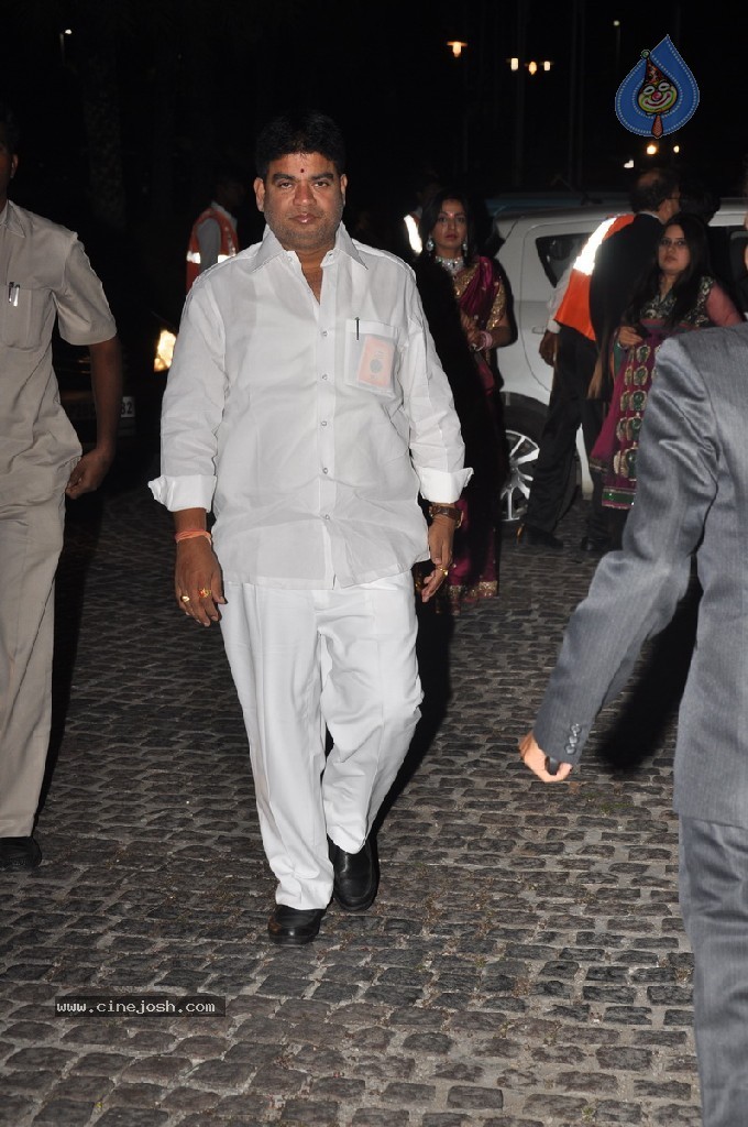 Vaartha MD Girish Sanghi Son Wedding Reception - 96 / 150 photos