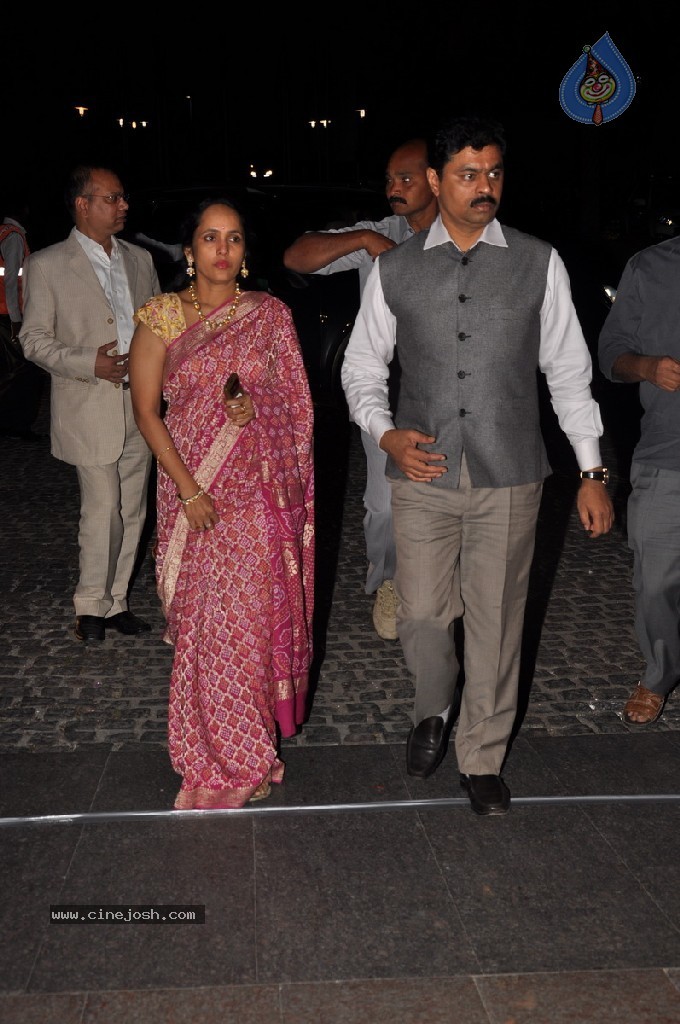 Vaartha MD Girish Sanghi Son Wedding Reception - 147 / 150 photos