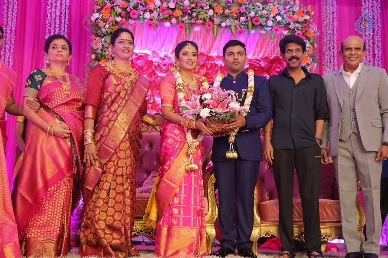 Vagai Chandrasekar Daughter Wedding Reception - 7 / 73 photos