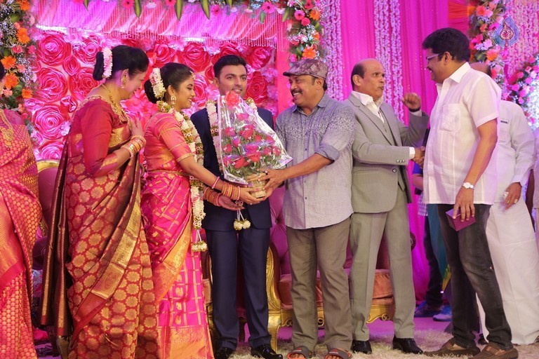 Vagai Chandrasekar Daughter Wedding Reception - 12 / 73 photos