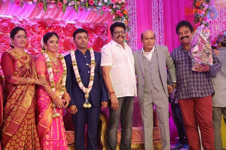 Vagai Chandrasekar Daughter Wedding Reception - 16 / 73 photos