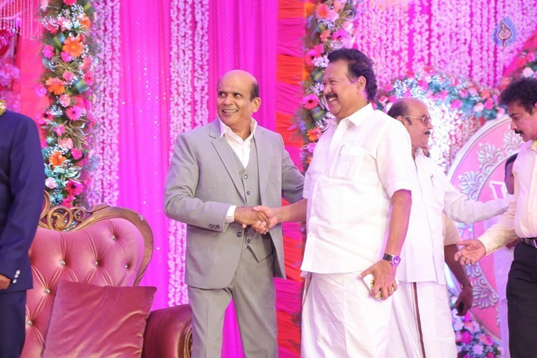 Vagai Chandrasekar Daughter Wedding Reception - 17 / 73 photos