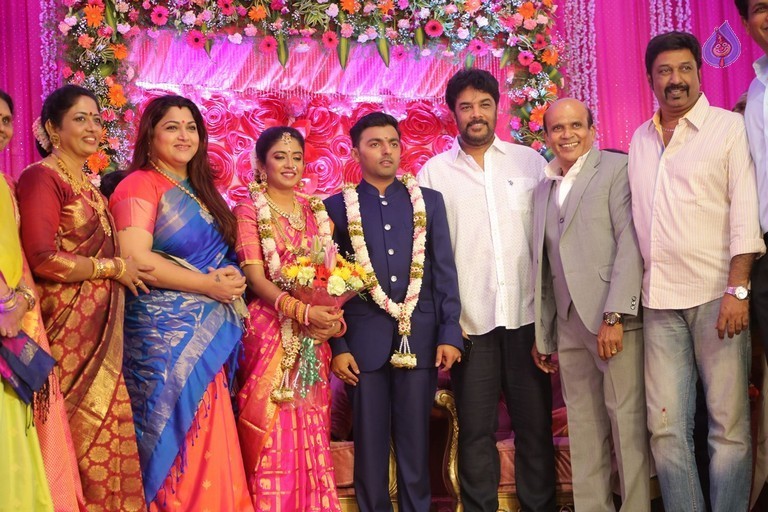 Vagai Chandrasekar Daughter Wedding Reception - 29 / 73 photos