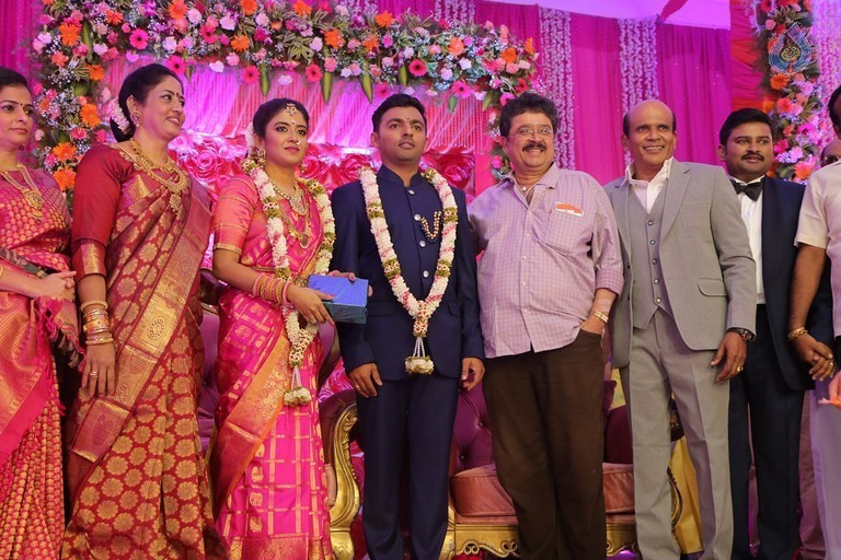 Vagai Chandrasekar Daughter Wedding Reception - 44 / 73 photos