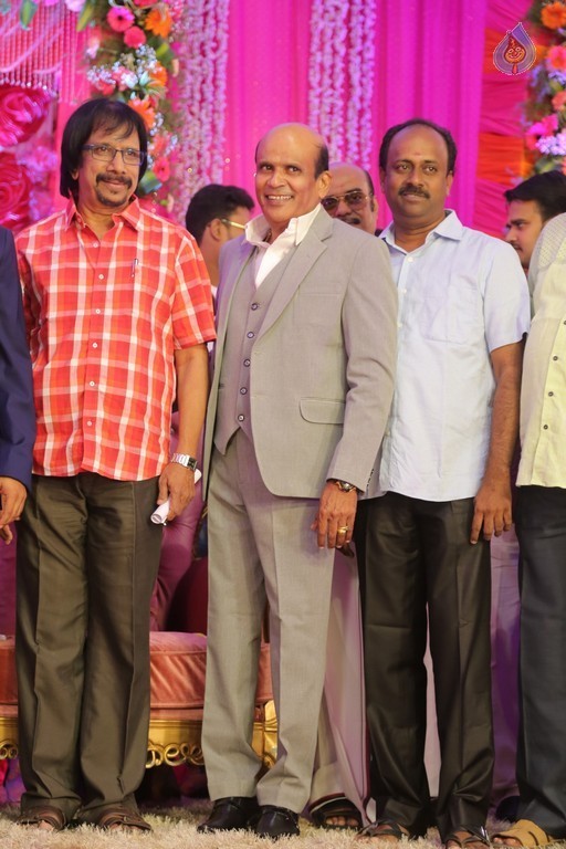 Vagai Chandrasekar Daughter Wedding Reception - 46 / 73 photos