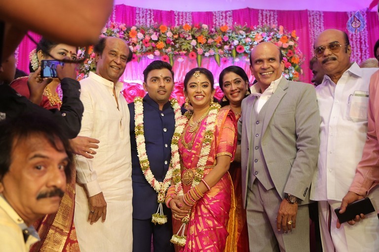 Vagai Chandrasekar Daughter Wedding Reception - 48 / 73 photos