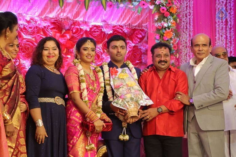 Vagai Chandrasekar Daughter Wedding Reception - 49 / 73 photos