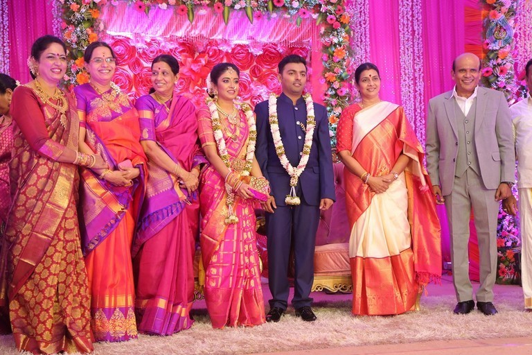 Vagai Chandrasekar Daughter Wedding Reception - 55 / 73 photos