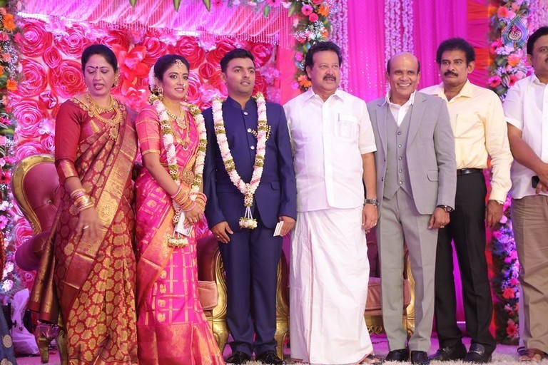 Vagai Chandrasekar Daughter Wedding Reception - 56 / 73 photos