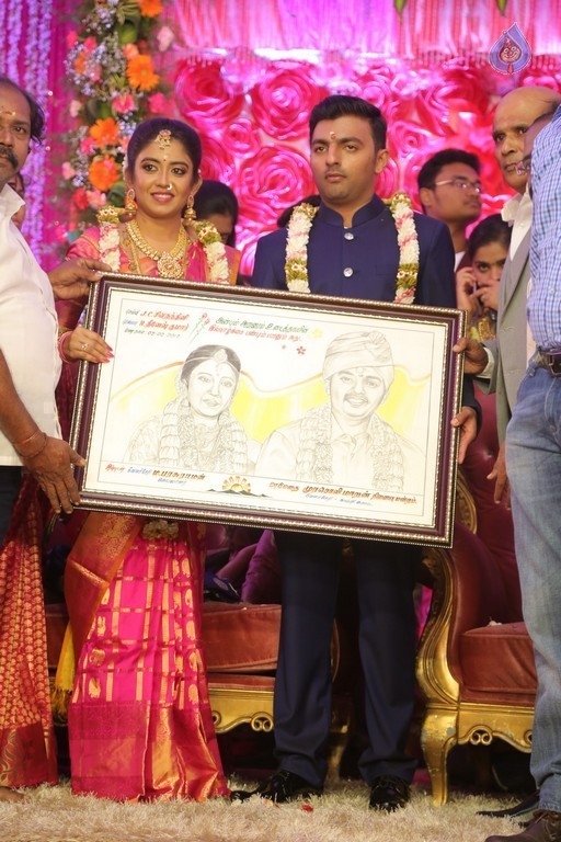 Vagai Chandrasekar Daughter Wedding Reception - 59 / 73 photos