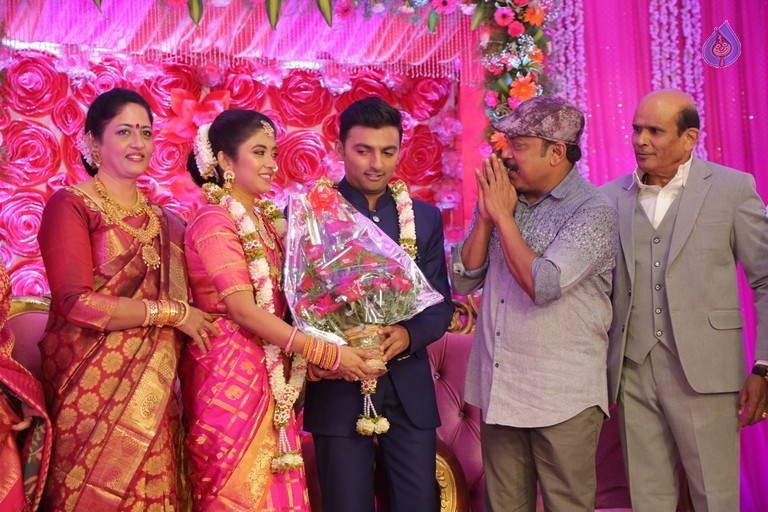 Vagai Chandrasekar Daughter Wedding Reception - 61 / 73 photos