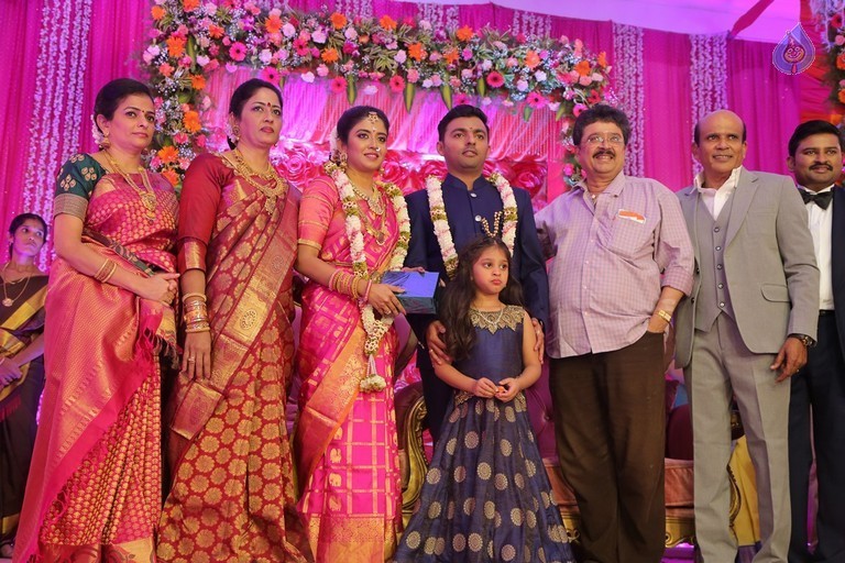 Vagai Chandrasekar Daughter Wedding Reception - 66 / 73 photos