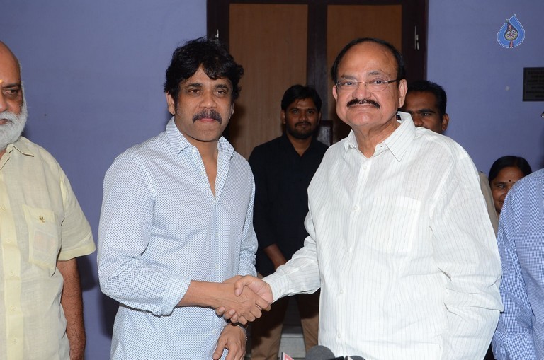 Venkaiah Naidu Watches Om Namo Venkatesaya - 18 / 41 photos