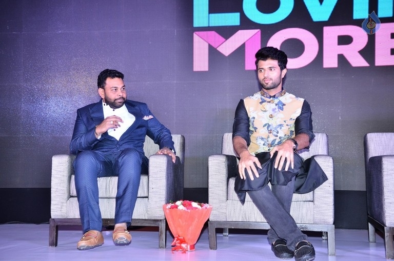 Vijay Devarakonda at KLM Mall Logo Launch event - 2 / 34 photos