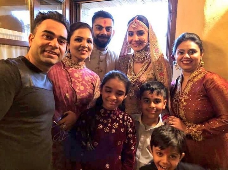 Virat Kohli and Anushka Sharma Wedding Photos - 4 / 7 photos