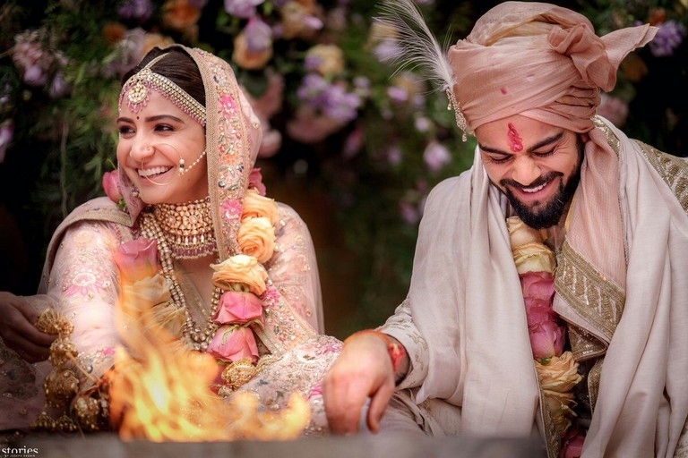 Virat Kohli and Anushka Sharma Wedding Photos - 5 / 7 photos