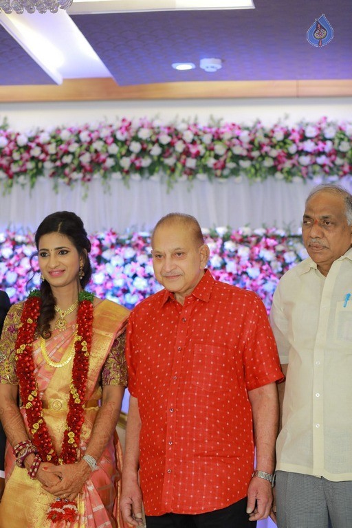 Jayalakshmi and Vinay Kumar Chowdhary Wedding Reception - 18 / 37 photos