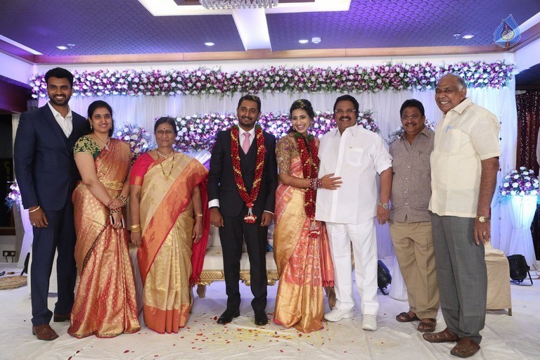 Jayalakshmi and Vinay Kumar Chowdhary Wedding Reception - 34 / 37 photos