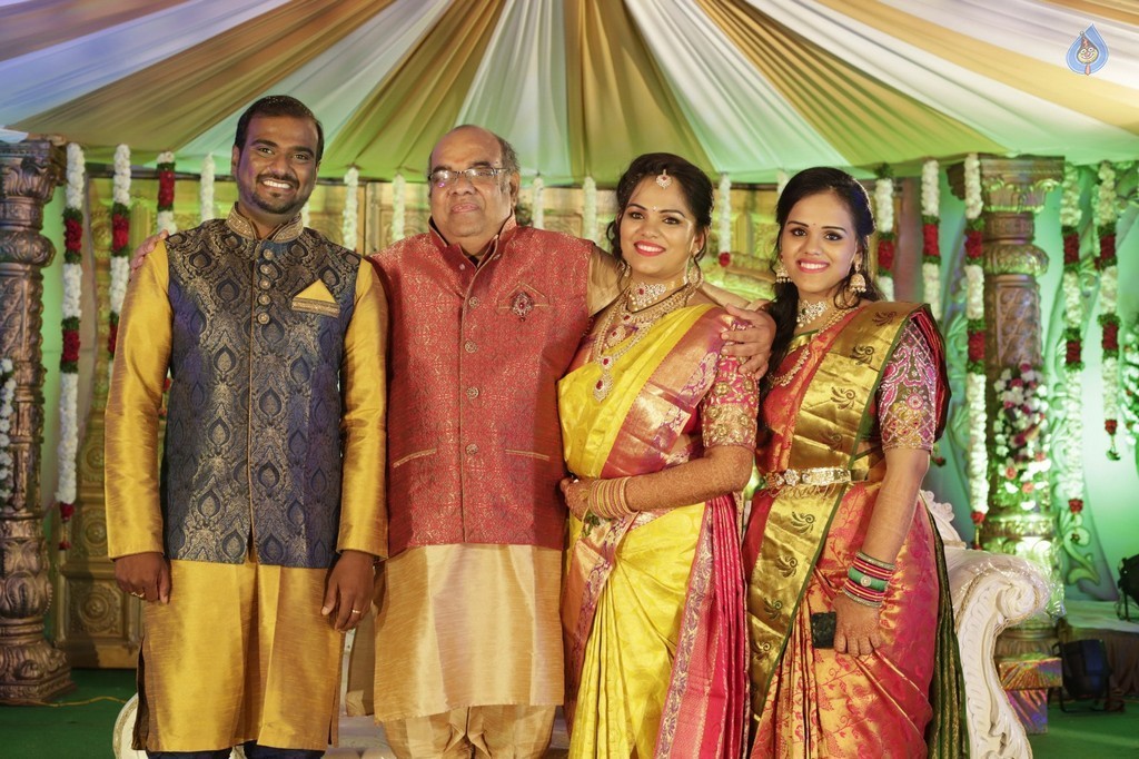 Writer Thota Prasad Daughter Wedding Reception Photos - 4 / 38 photos