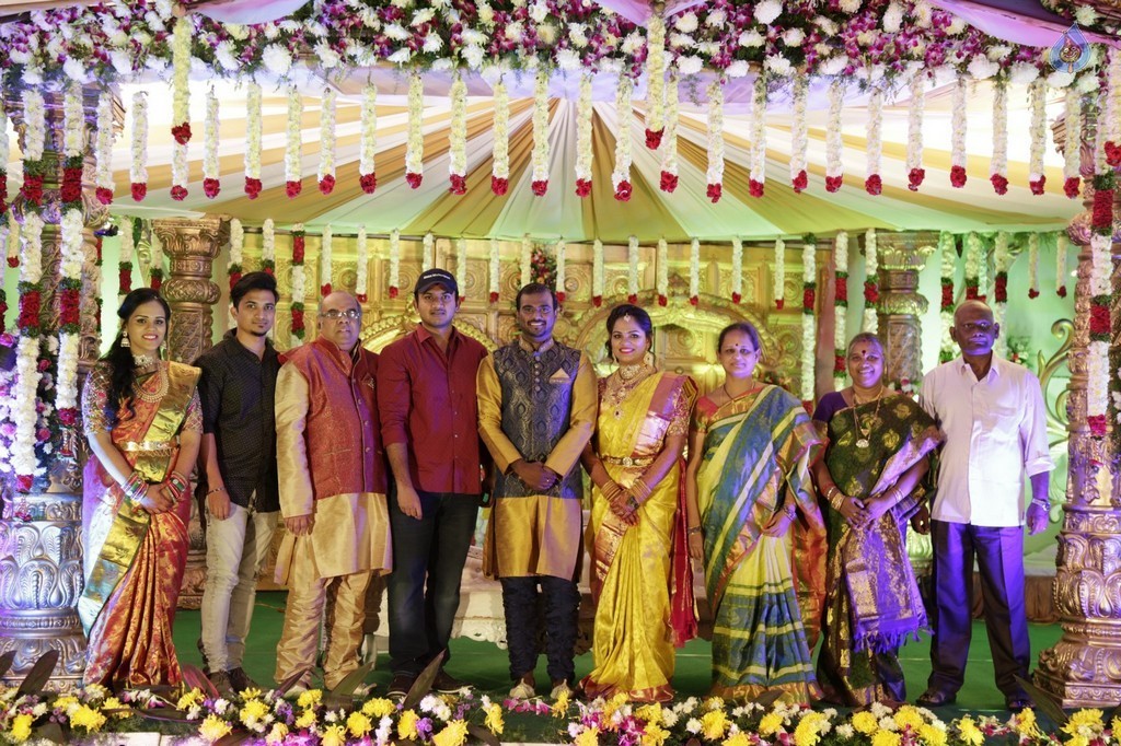 Writer Thota Prasad Daughter Wedding Reception Photos - 5 / 38 photos