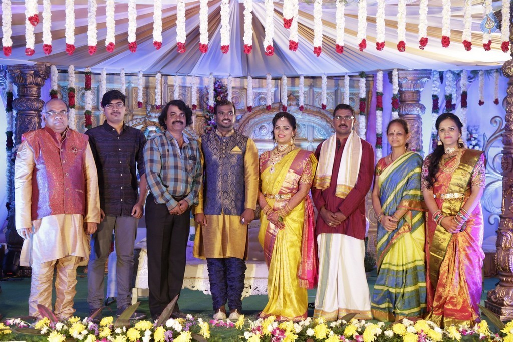 Writer Thota Prasad Daughter Wedding Reception Photos - 16 / 38 photos