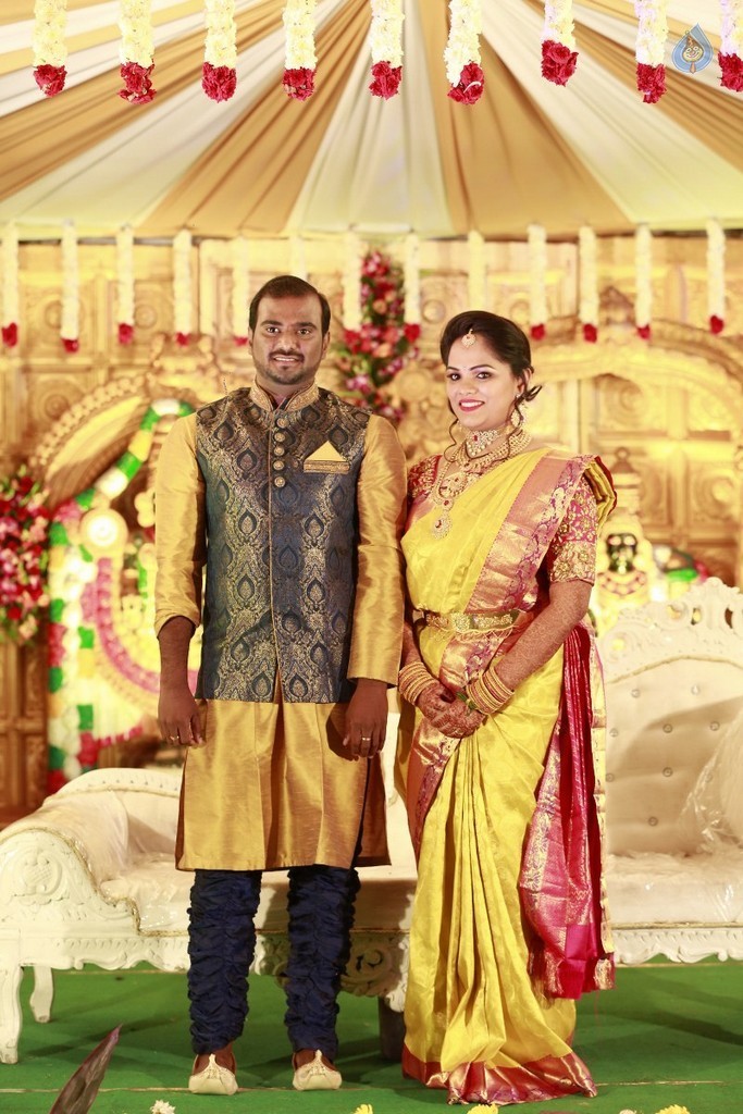 Writer Thota Prasad Daughter Wedding Reception Photos - 18 / 38 photos
