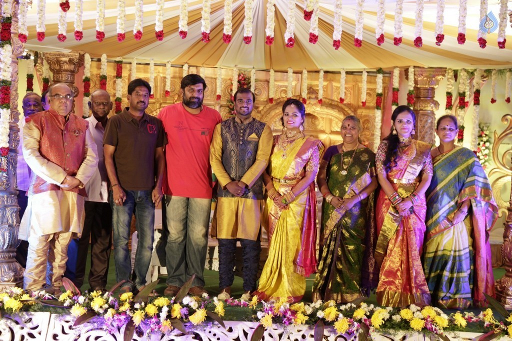Writer Thota Prasad Daughter Wedding Reception Photos - 24 / 38 photos